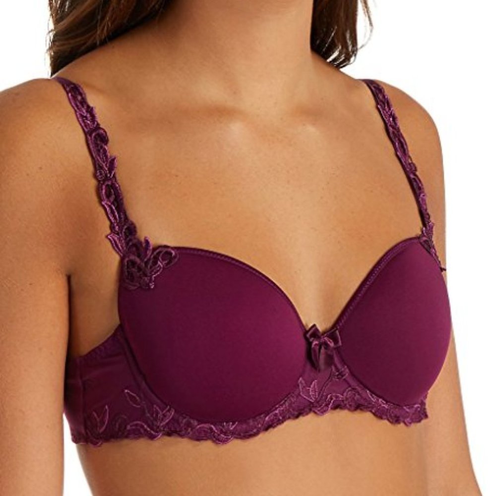 Simone Perele Andora Mulberry Purple Demi Spacer T-Shirt Bra